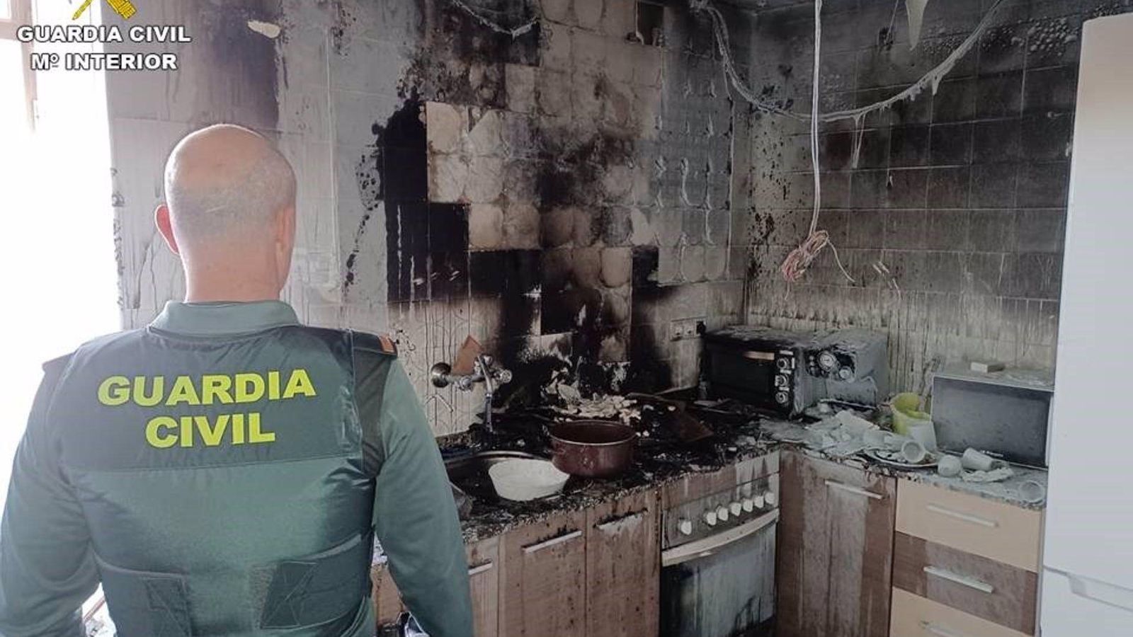 El foc es va iniciar a la cuina del domicili