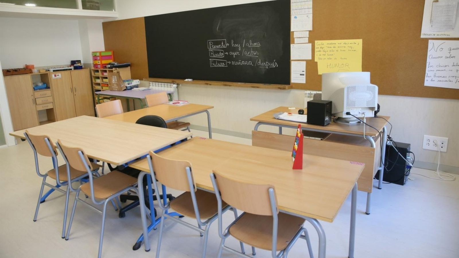 Els centres educatius de zones en fase 1 es poden reobrir per a funcions administratives