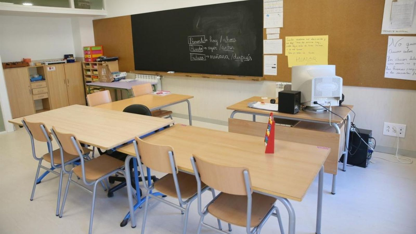 Els centres educatius de zones en fase 1 es poden reobrir per a funcions administratives