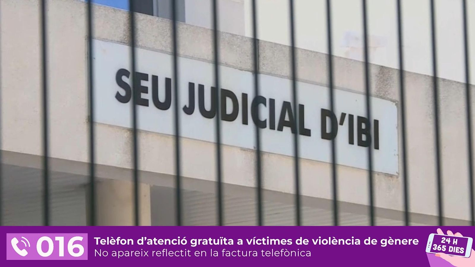 El jutjat d'Ibi, en una imatge d'arxiu El jutjat d'Ibi, en una imatge d'arxiu