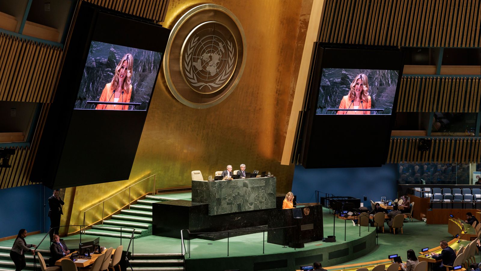 Díaz ha presentat la resolució davant l'Assemblea General de l'ONU