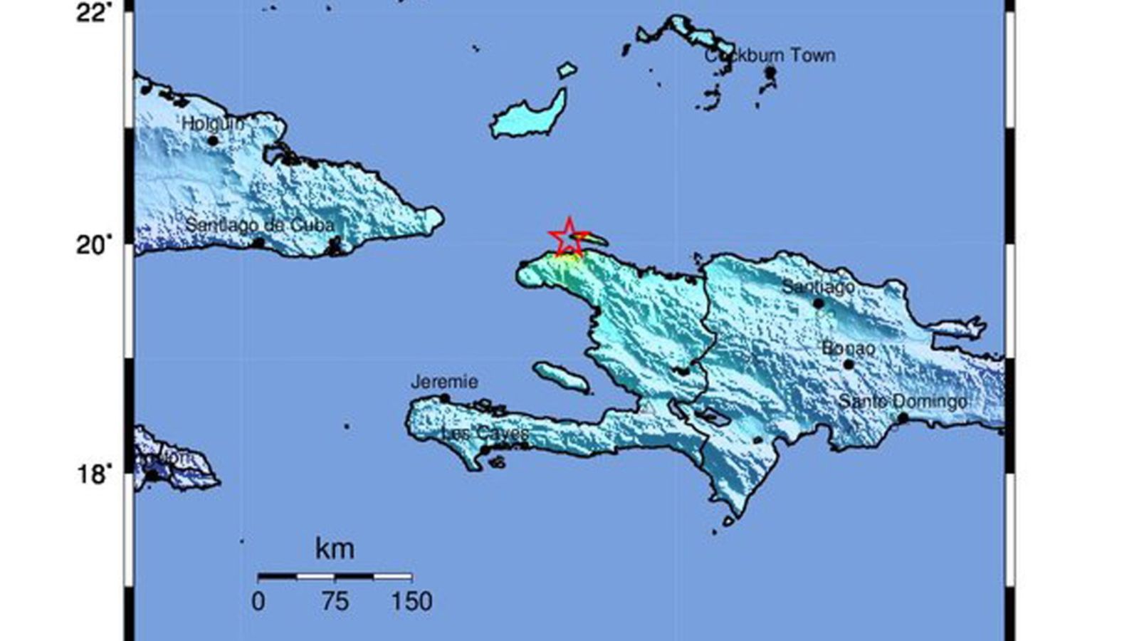 L'epicentre del sisme es va registrar a 20 quilòmetres al nord de Port-de-Paix i a 175 quilòmetres de la capital, Port-au-Prince. Efe