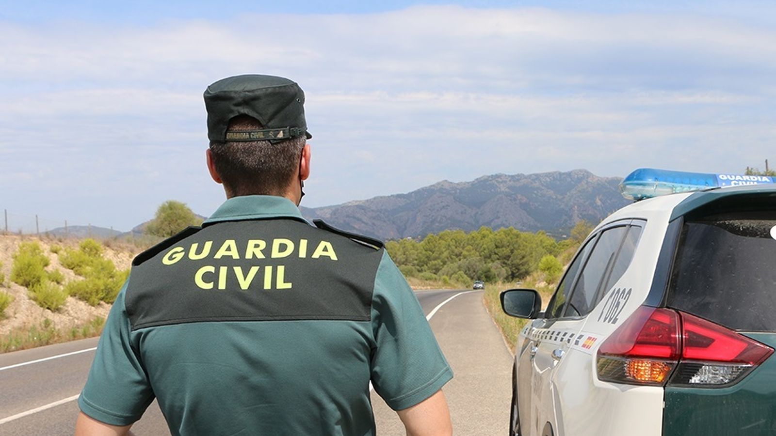 Un agent de la Guàrdia Civil en una imatge d'arxiu
