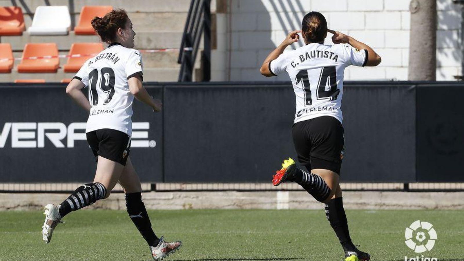 Bautista celebra el seu gol