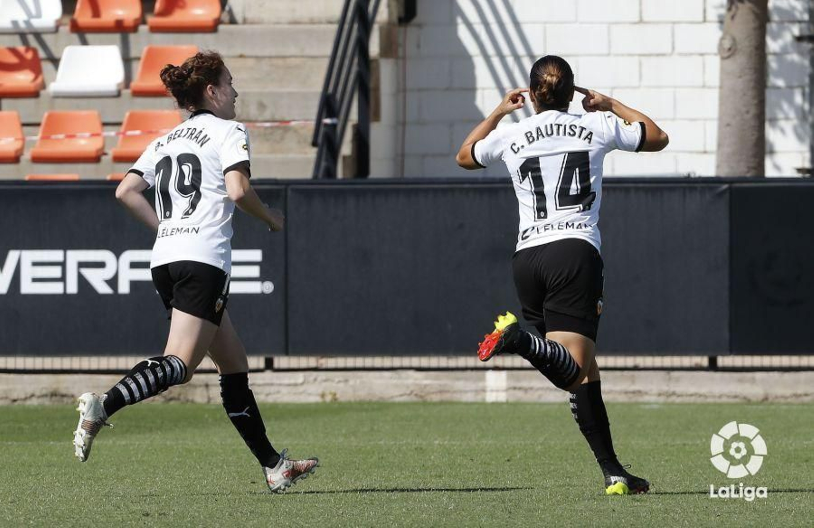 Bautista celebra el seu gol