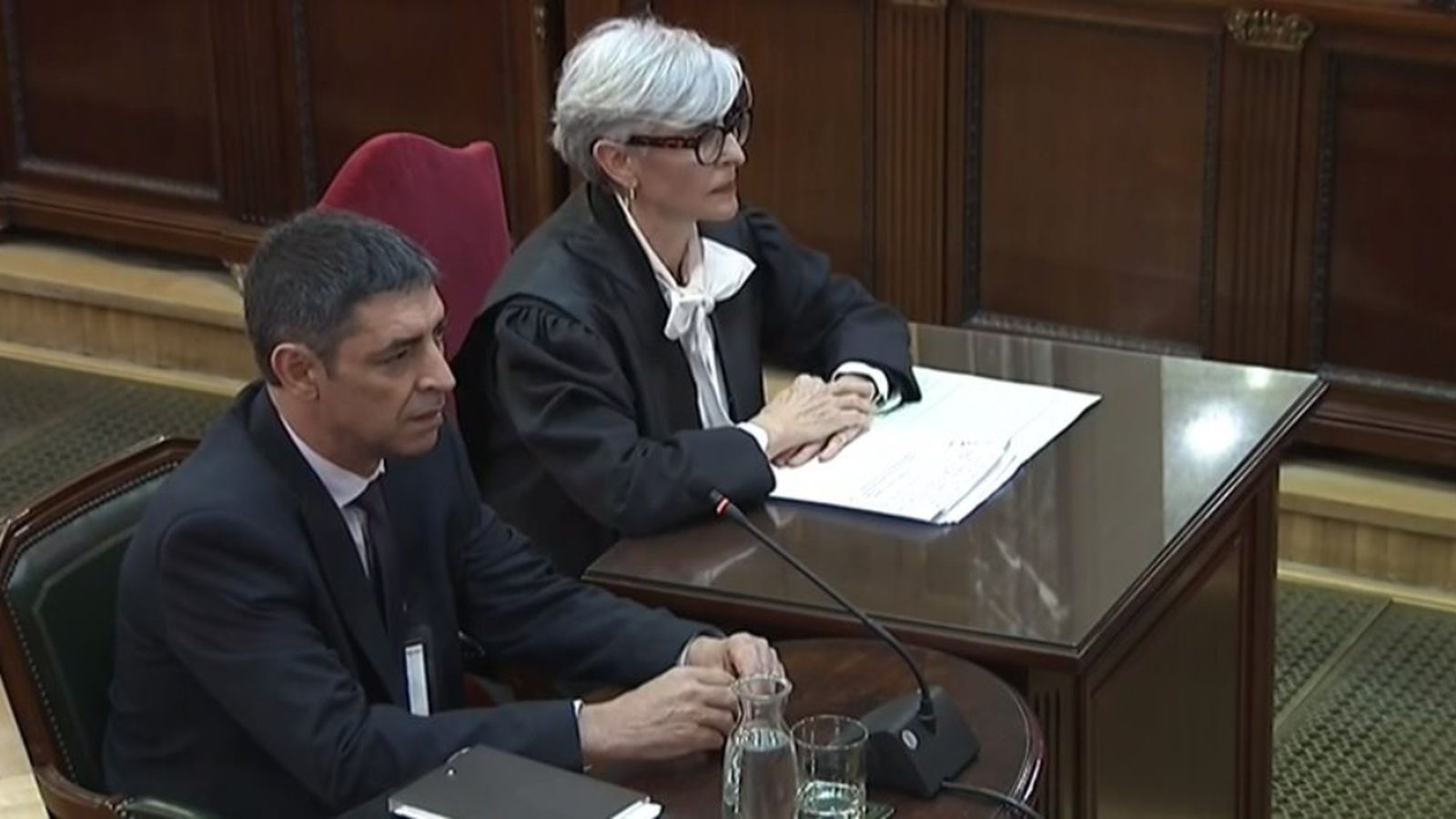 Trapero declara com a testimoni en el juí pel 'procés' al Tribunal Suprem