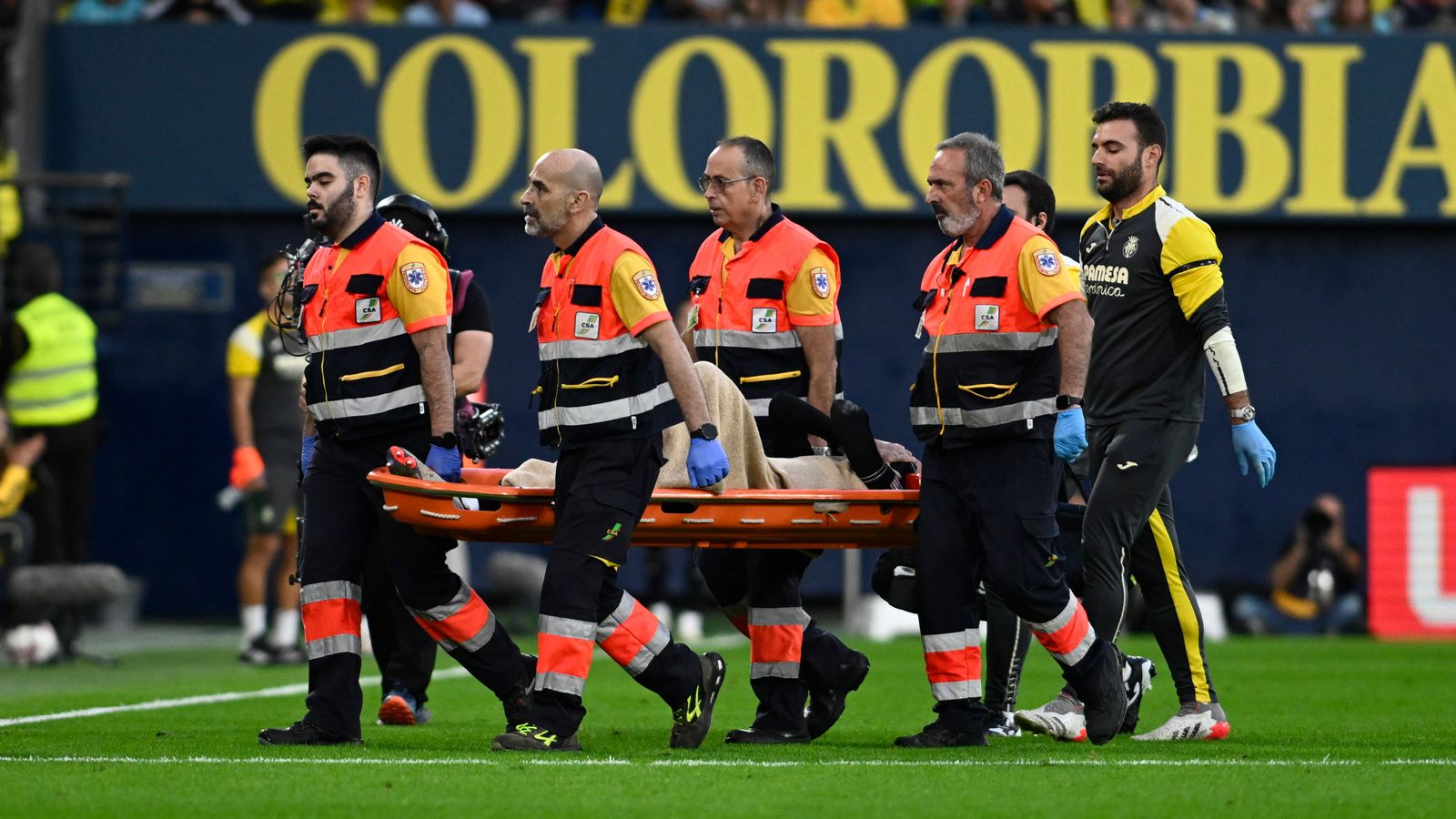 Imatge de la lesió d'Ilias Akhomach