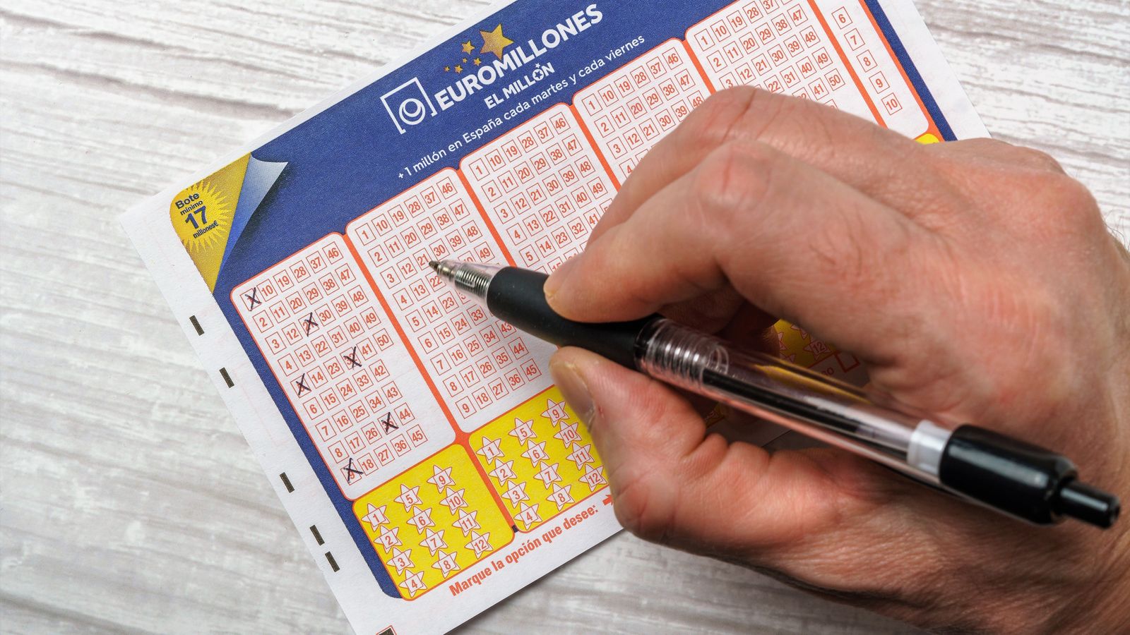 Una aposta de l'Euromilions