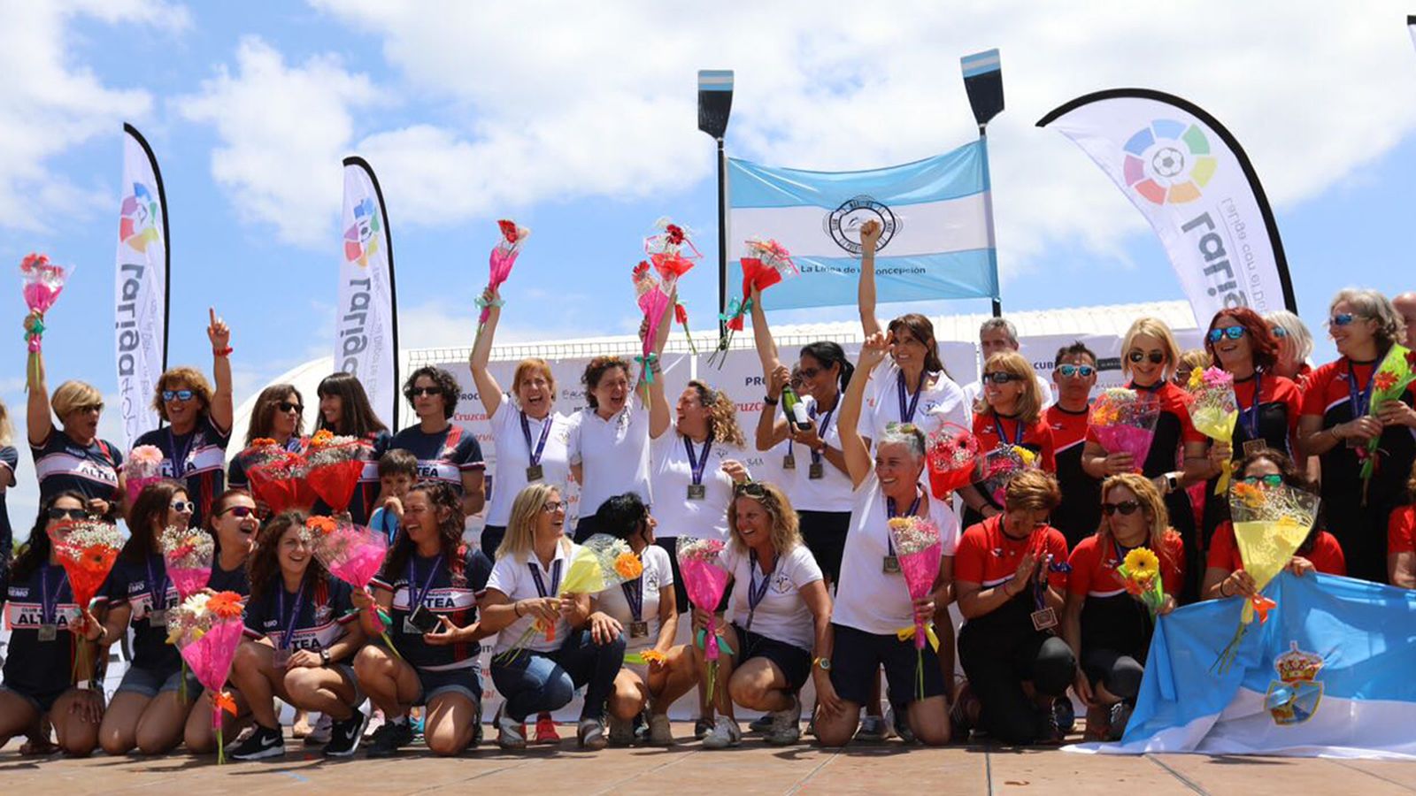 Els nostres equips de rem han sigut guanyadors absoluts en un total de cinc categories.