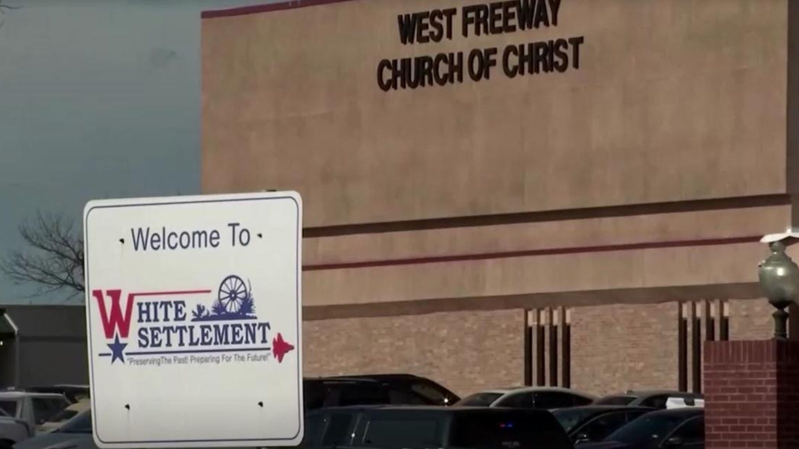 L'església de White Settlement, en una imatge d'arxiu