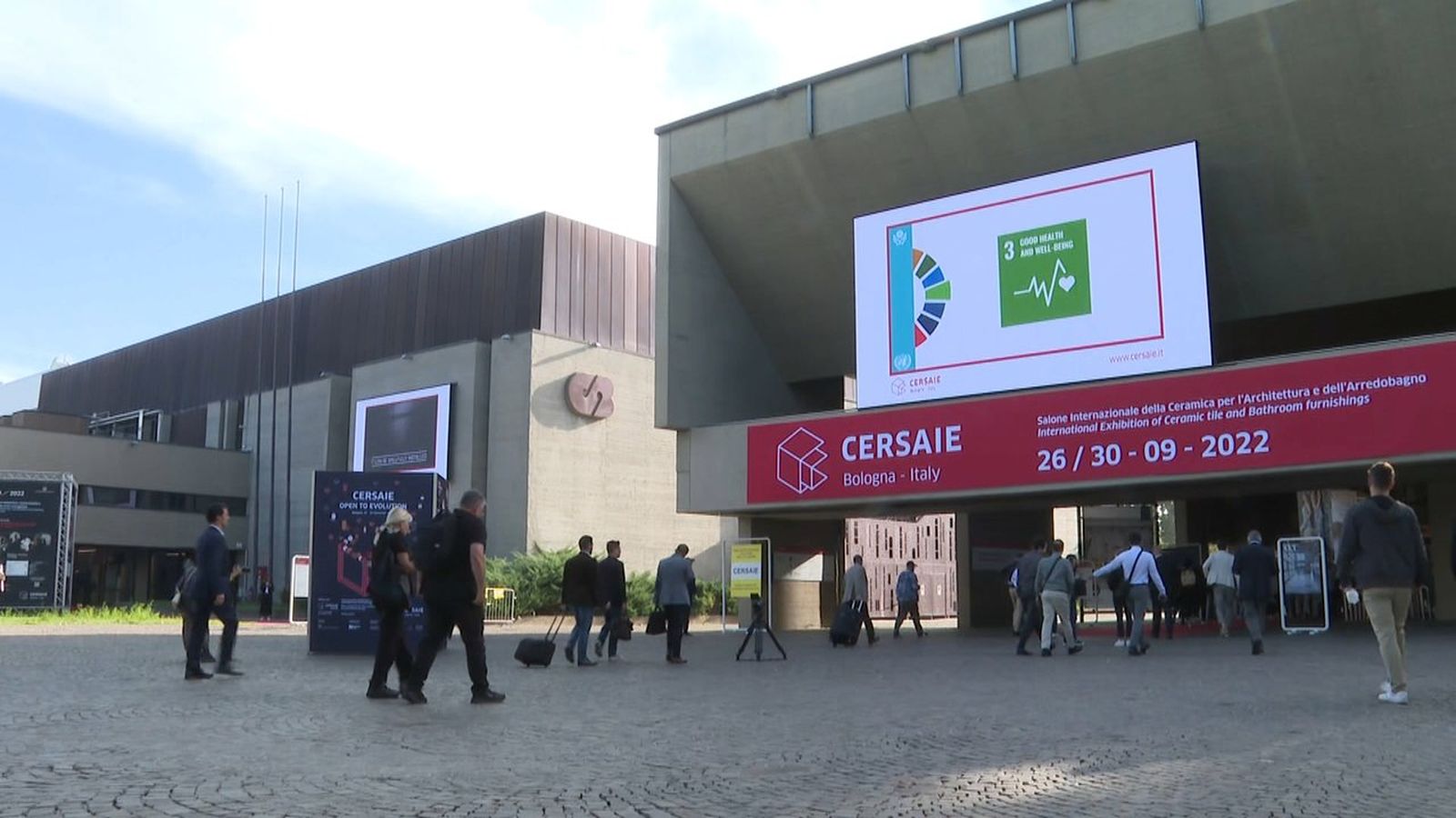 Edició anterior de la fira de ceràmica Cersaie