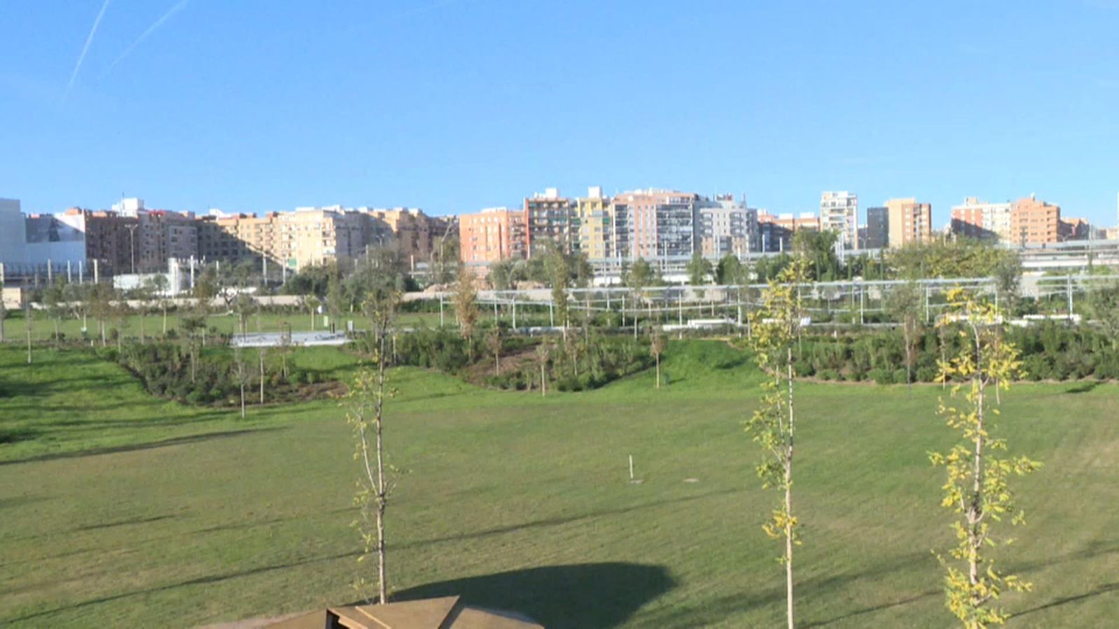 Vista del Parc Central de València