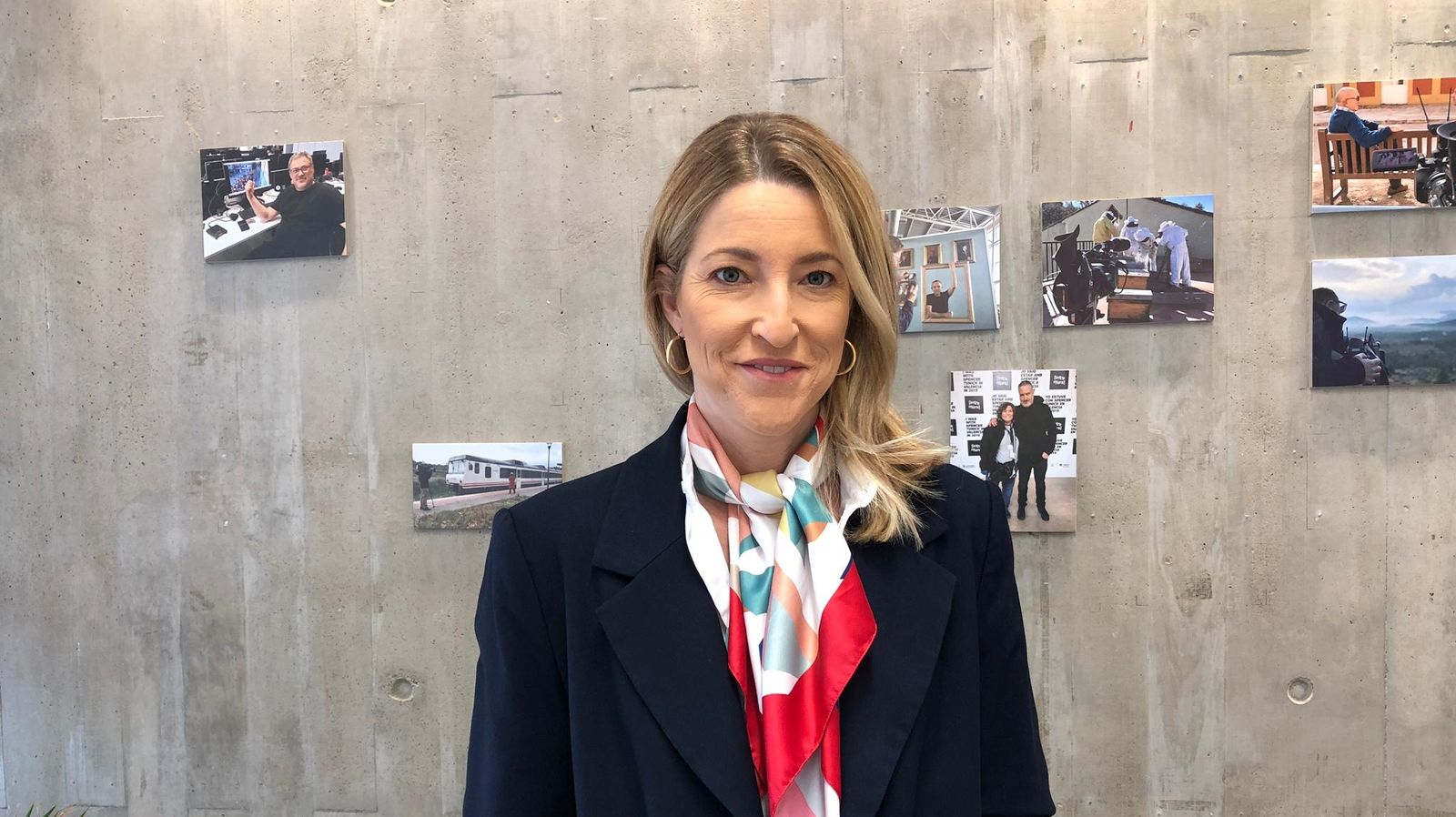 Maria Muñoz en 'Les notícies del matí'