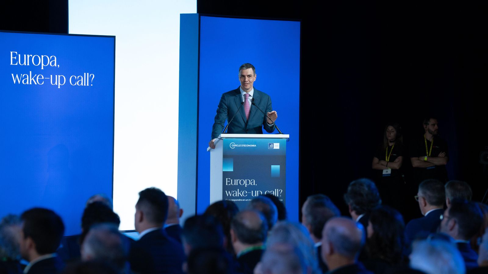El president del govern espanyol, Pedro Sánchez, en la 40 Reunió del Cercle d'Economia El president del govern espanyol, Pedro Sánchez, en la 40 Reunió del Cercle d'Economia