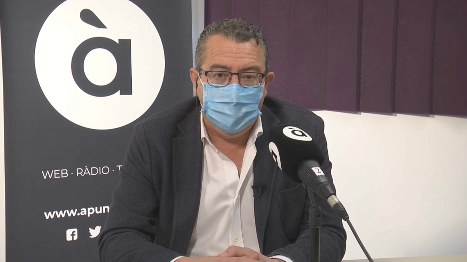 L'alcalde de Benidorm, Toni Pérez, a 'Les notícies del matí'
