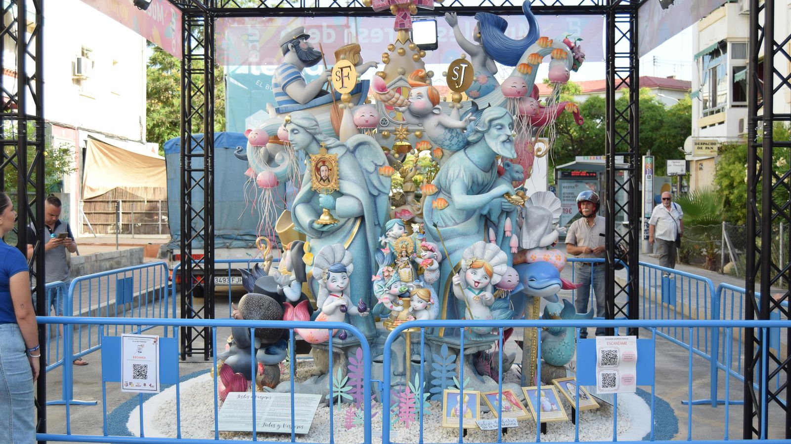 La foguera infantil de Sagrada Família ha guanyst el segon premi d'Especial