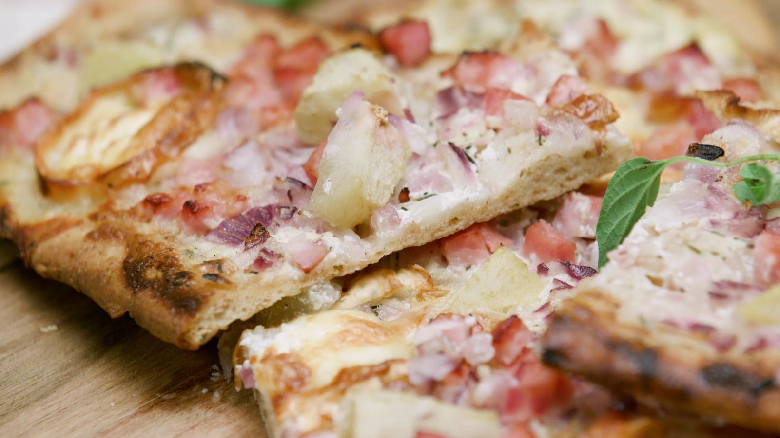 "Flammkuchen" (pizza francesa)