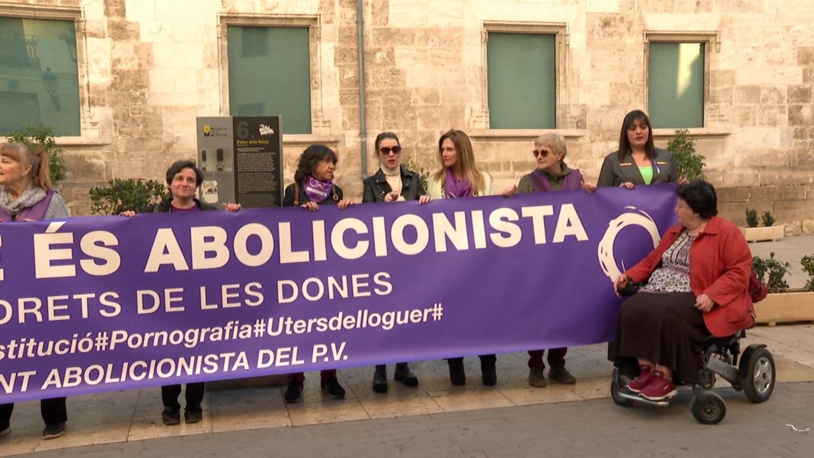 El Front Abolicionista intervé en la comissió d'Igualtat de les Corts
