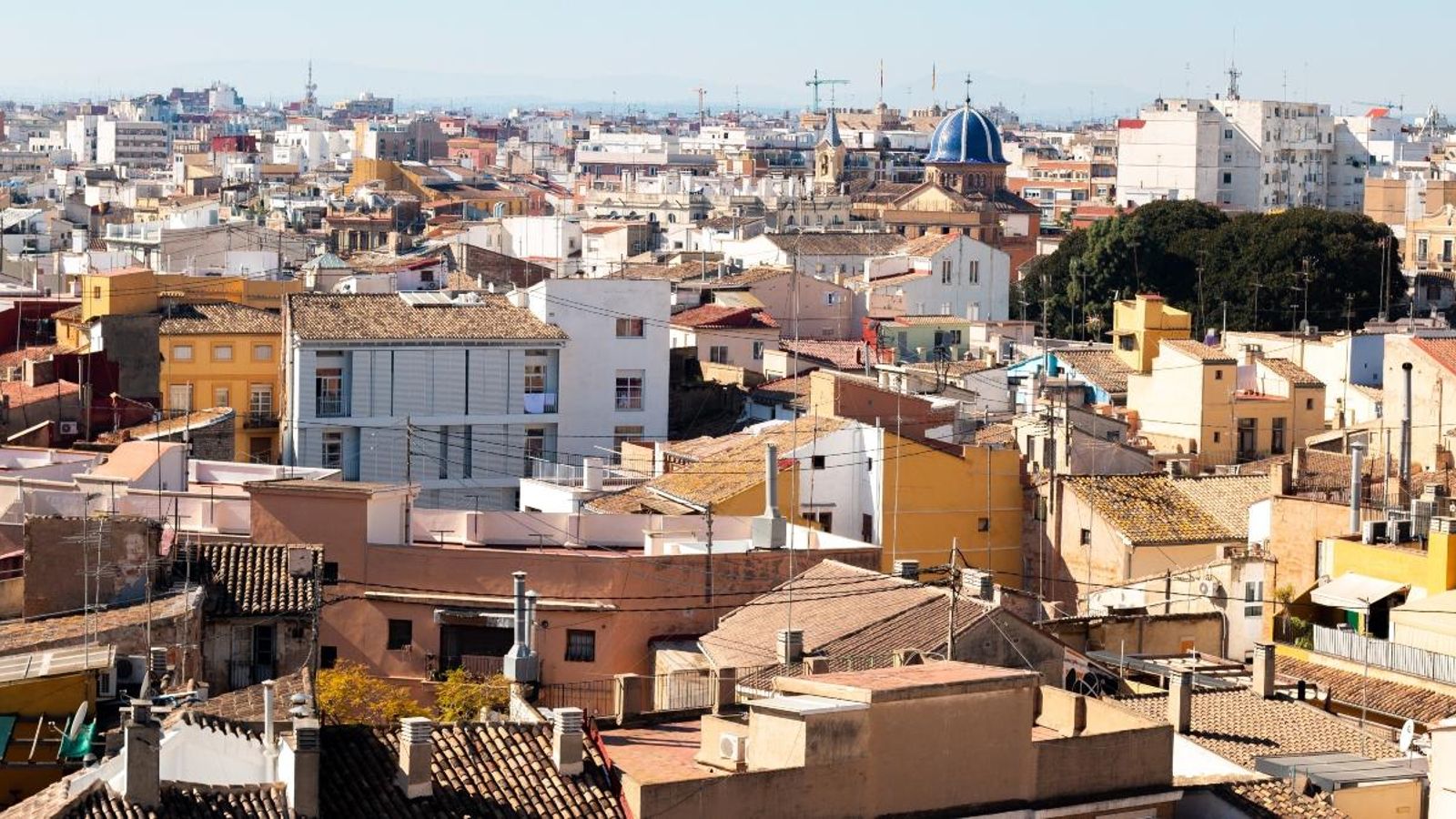 Immobles de València, en una imatge d'arxiu