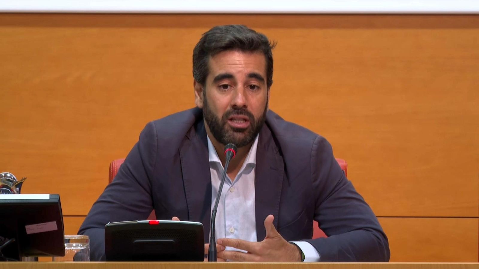 El síndic del PSPV José Muñoz