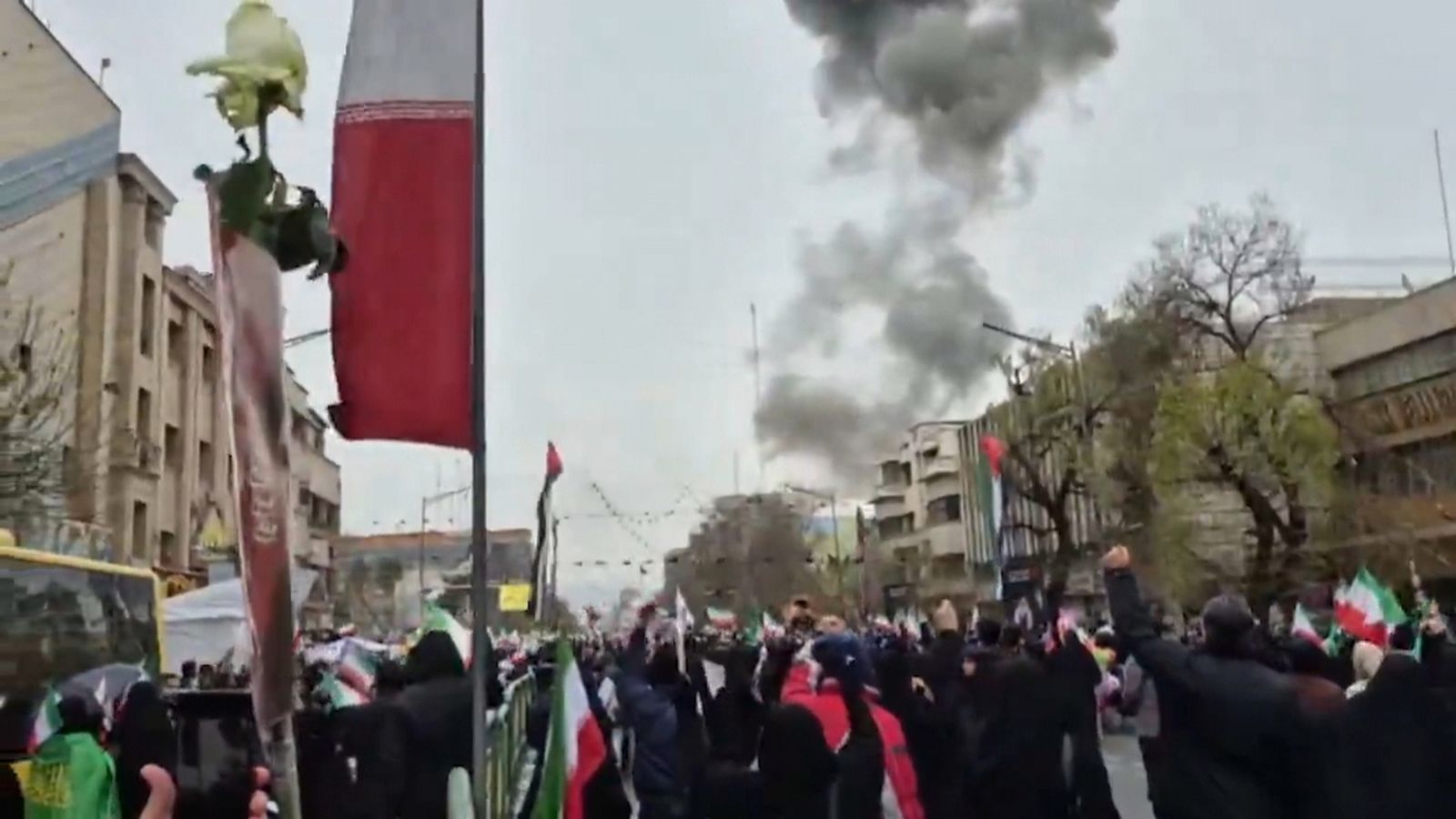 Atac israelià a l'última manifestació del Ramadà a Teheran