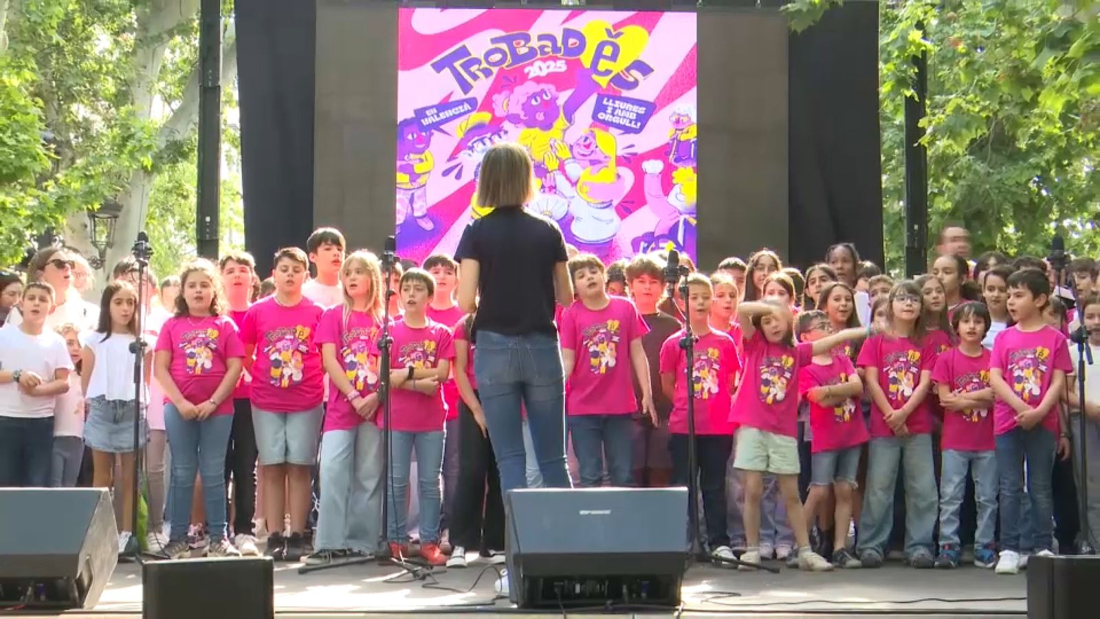 Trobada d'Escoles en Valencià celebrada a Xàtiva