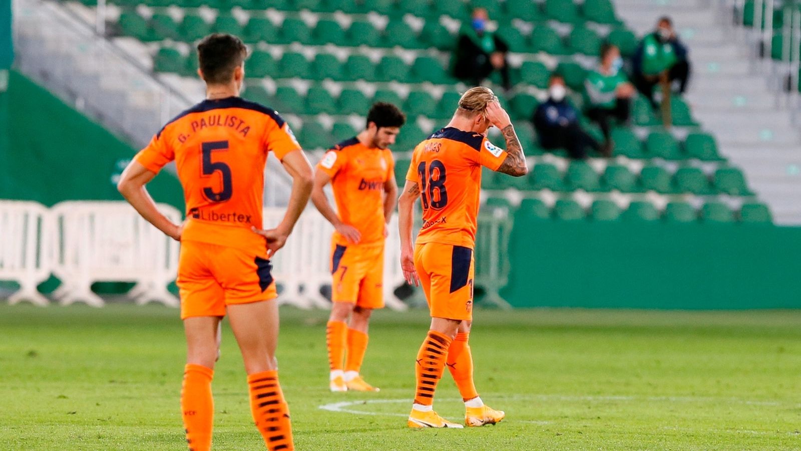 El València arriba al partit contra el Getafe després de tres derrotes seguides