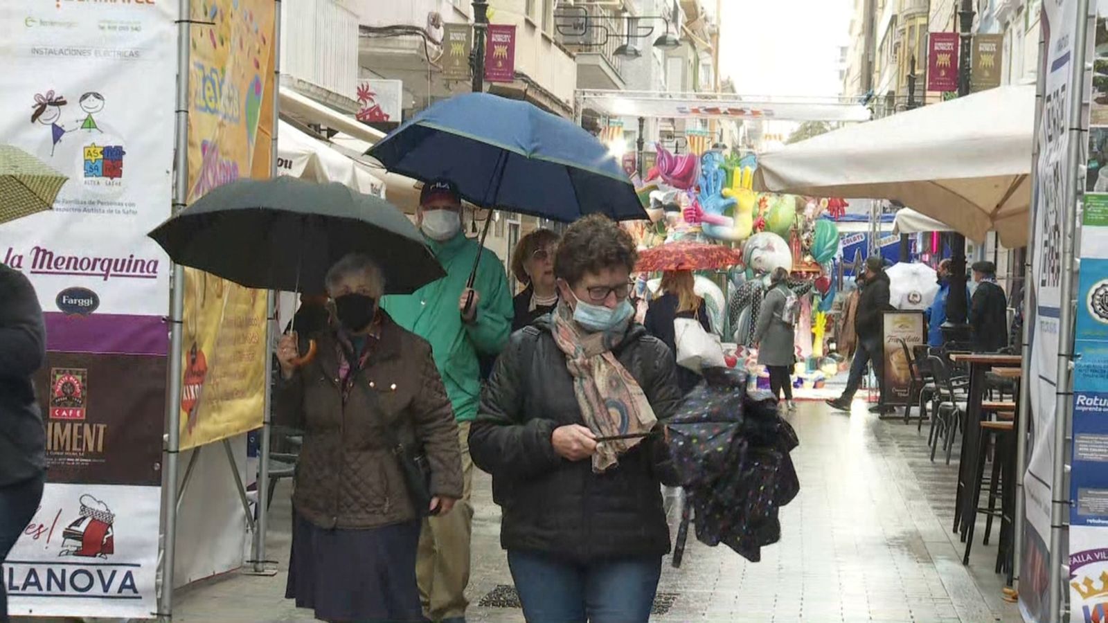 Les plujes han arribat per fi a la Comunitat Valenciana