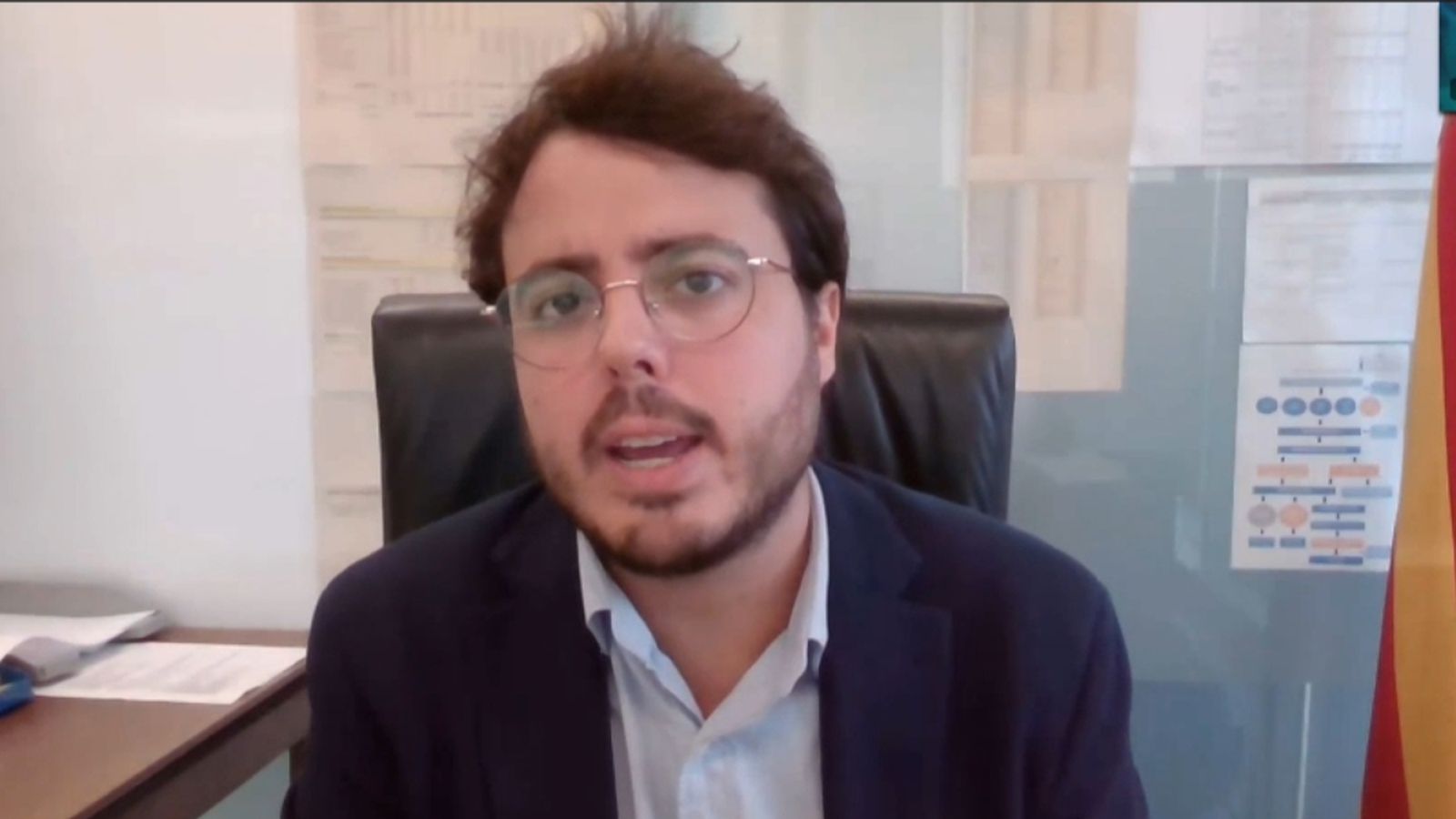 El secretari autonòmic d'Habitatge i Funció Social, Alejandro Aguilar, en 'Les notícies del matí'