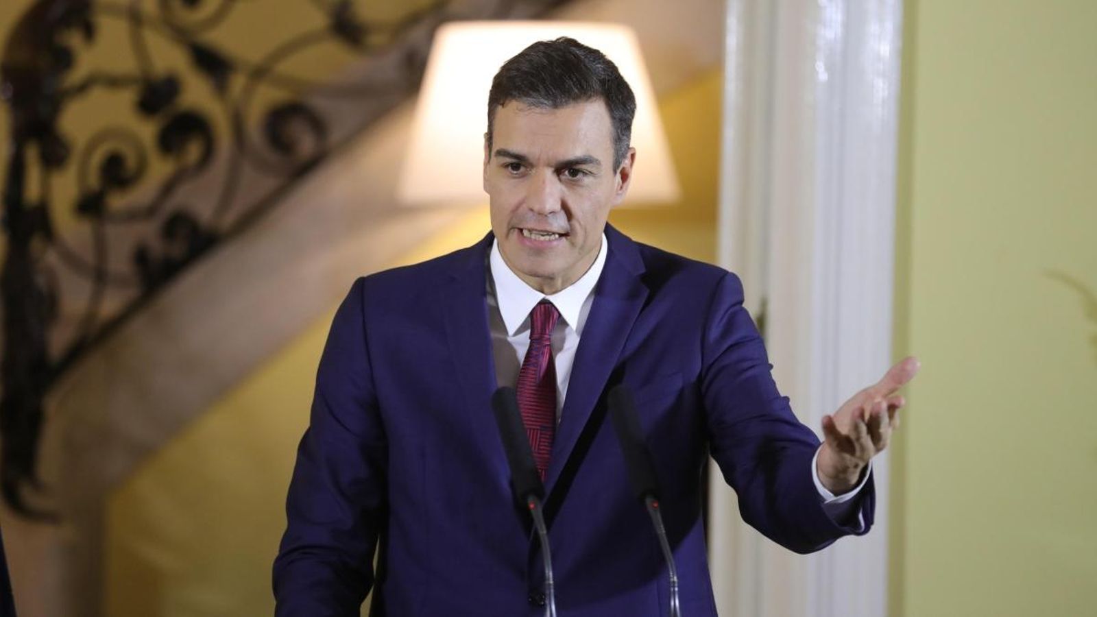 Pedro Sánchez, en una imatge d'arxiu Pedro Sánchez, en una imatge d'arxiu