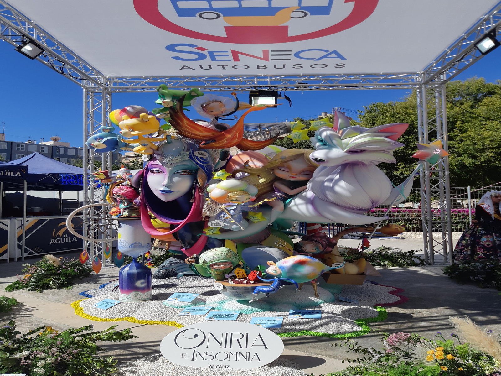 Foguera infantil Sèneca-Autobusos, guanyadora del primer premi de La Colla de 2024