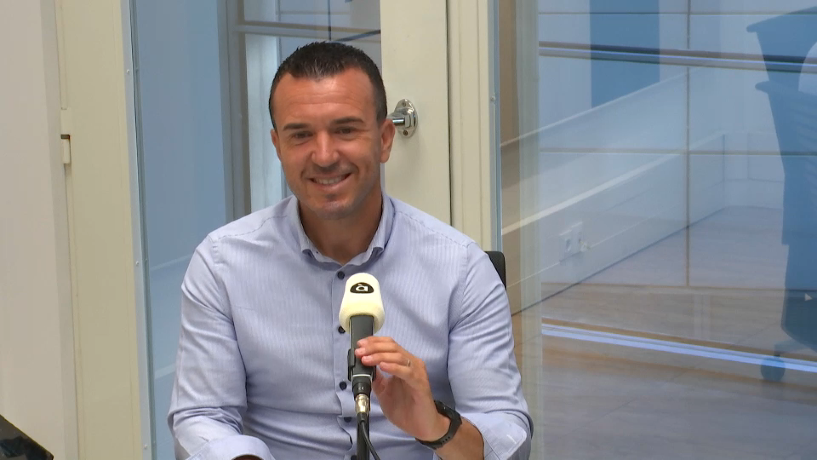 Vicent Momó en 'Les notícies del matí'