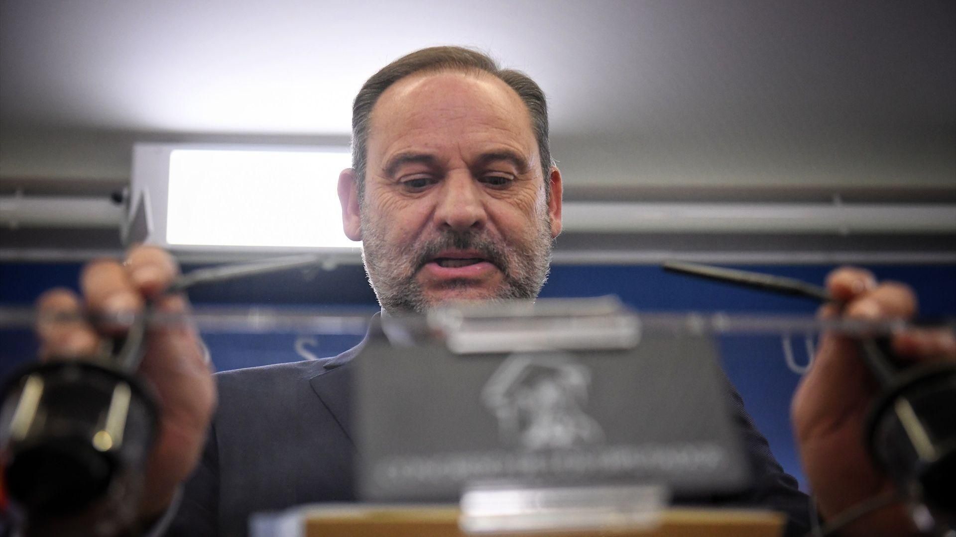 L'exministre valencià José Luis Ábalos, en una imatge d'arxiu L'exministre valencià José Luis Ábalos, en una imatge d'arxiu