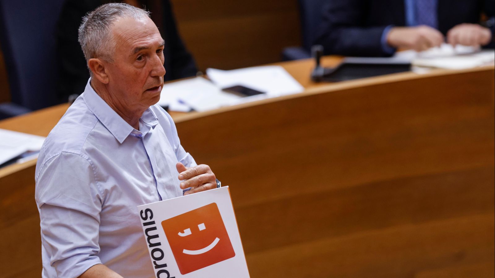 El síndic de Compromís a les Corts, Joan Baldoví