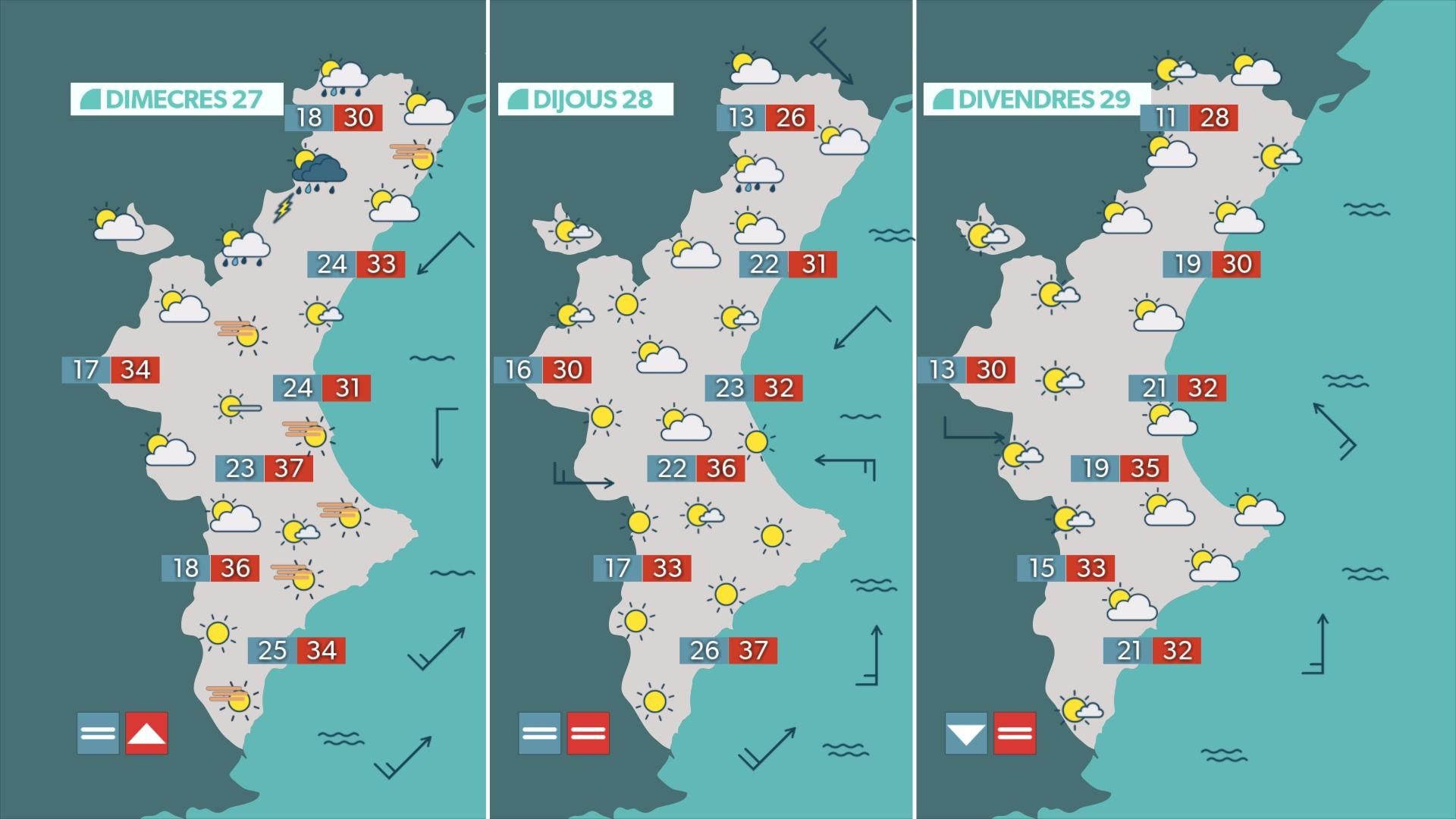 MAPA TRES DIES MAPA TRES DIES