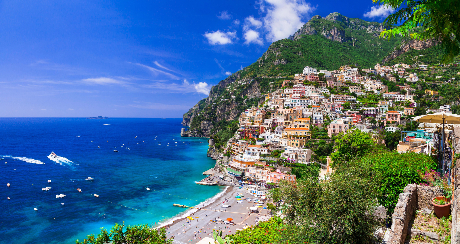 Positano, una de les destinacions més famoses de la Costa Amalfitana.