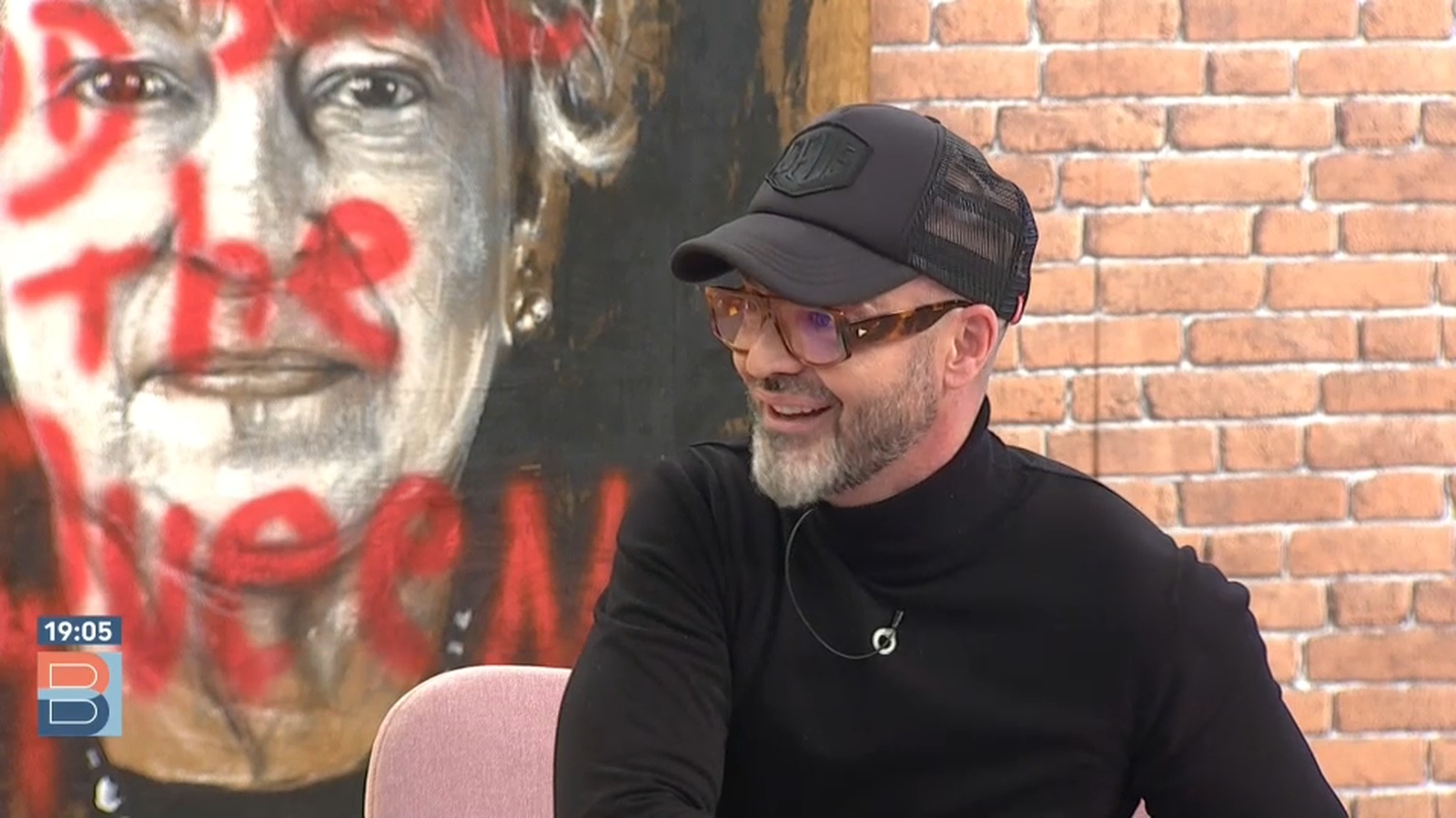 L'artista Jesús Arrúe en Bona vesprada