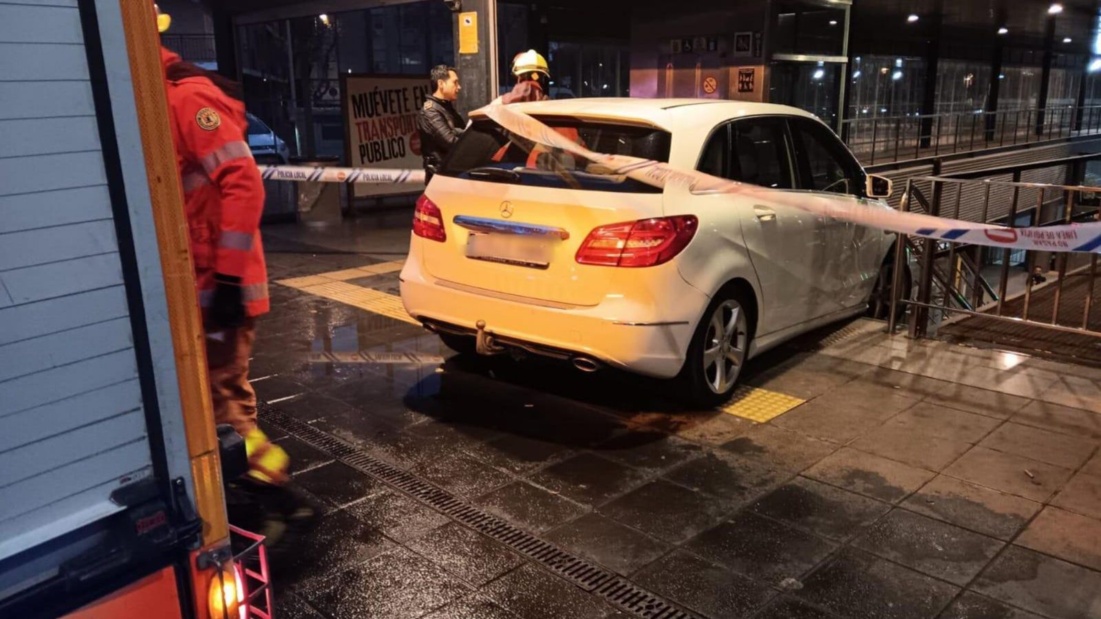 Així s'ha quedat el vehicle deprés de l'incident