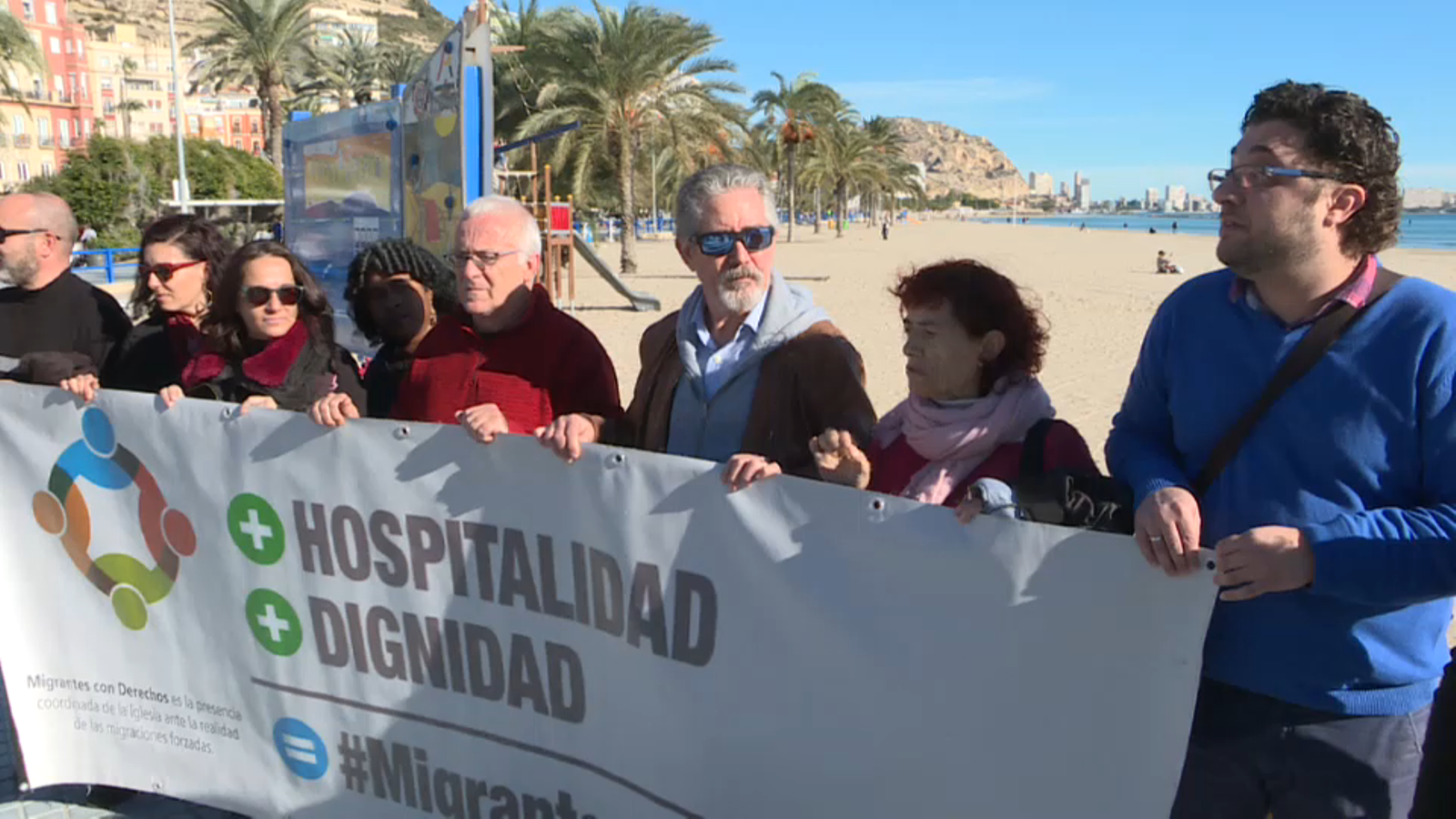 Organitzacions alacantines firmen una declaració perquè es respecten els drets dels migrants