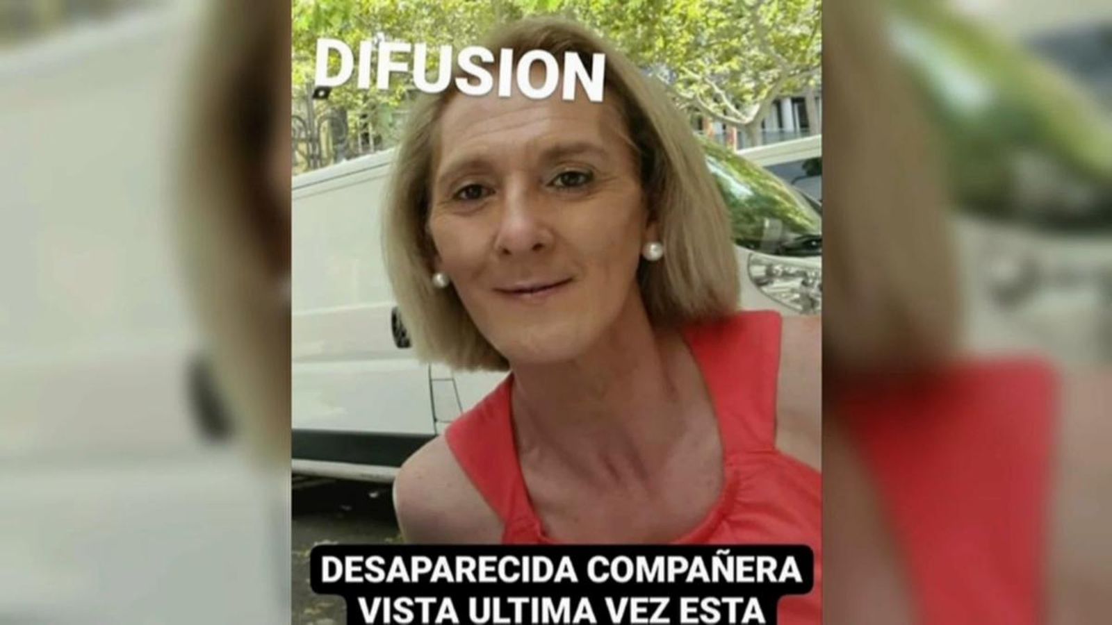 Regina, la dona desapareguda aquest divendres a València