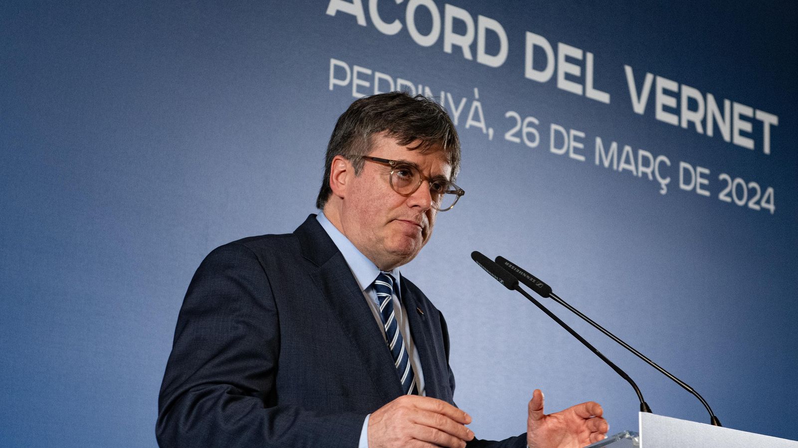 L'expresident català, Carles Puigdemont