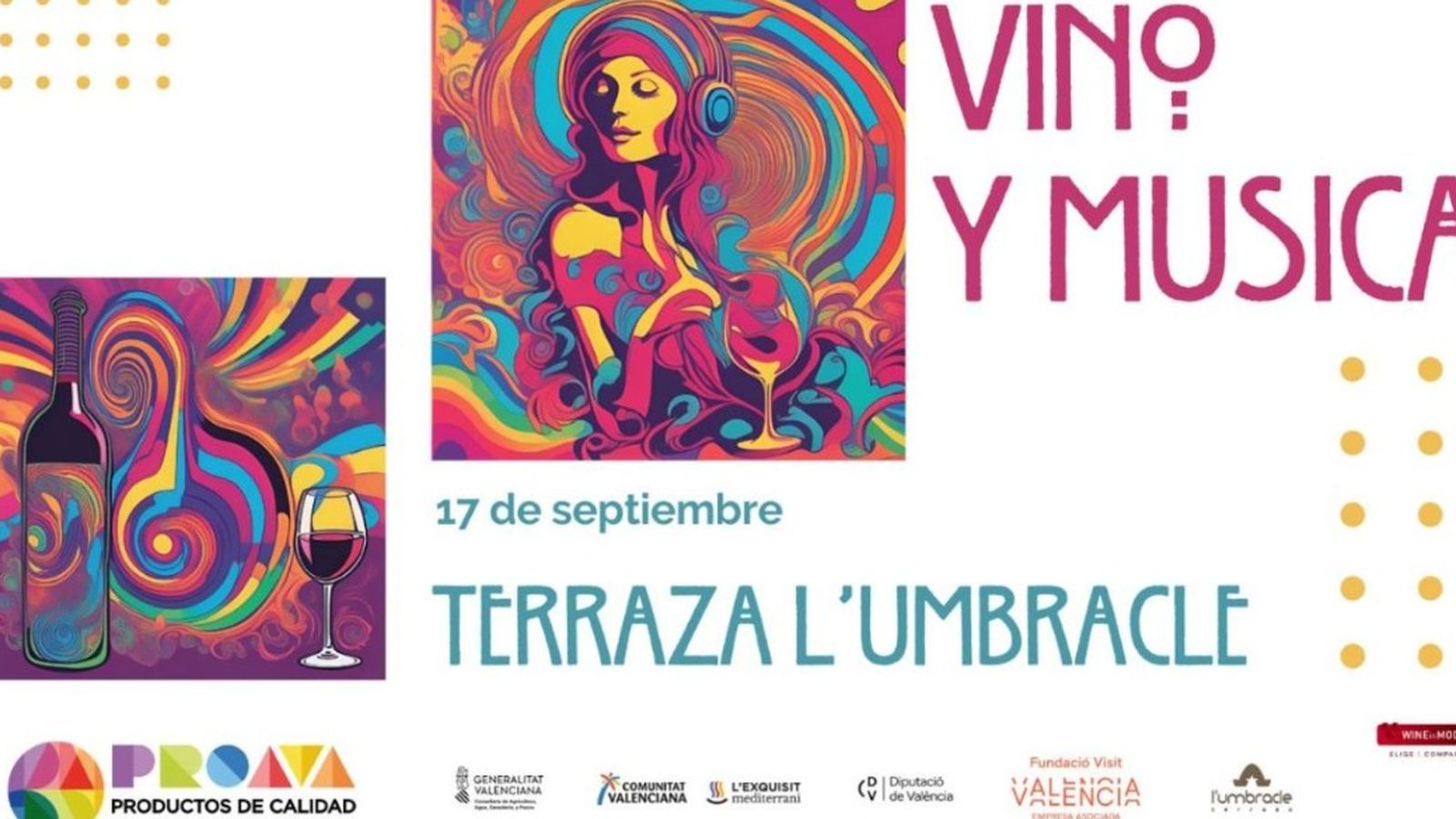 Cartell de la NIt del vi i la Música