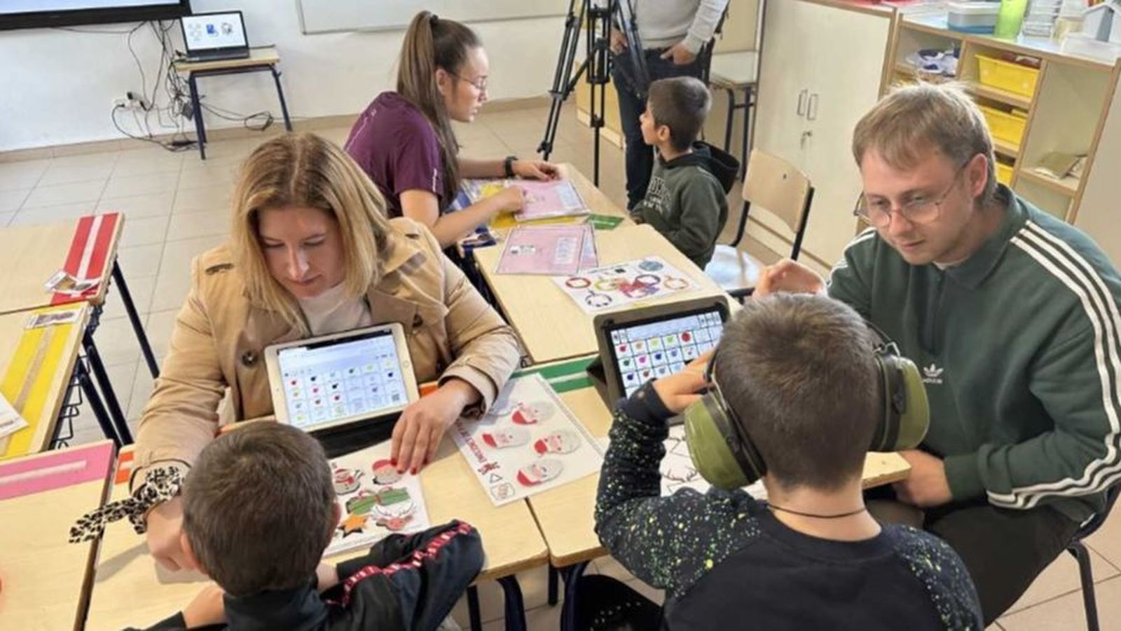 Aula UECO en el col·legi Muixara de la Nucia