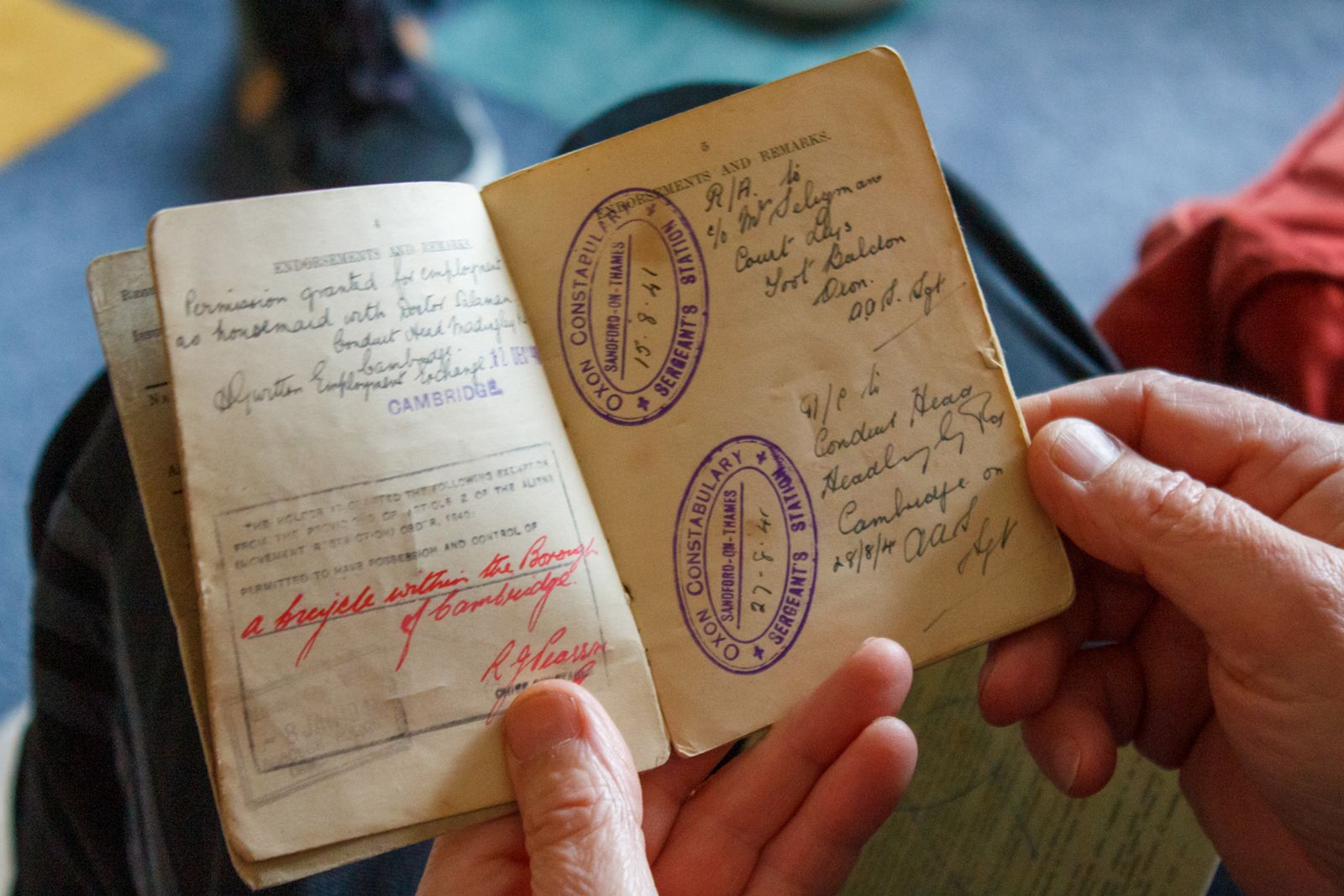 Documents britànics de l’exiliat al Regne Unit, Juan Moreno Linares