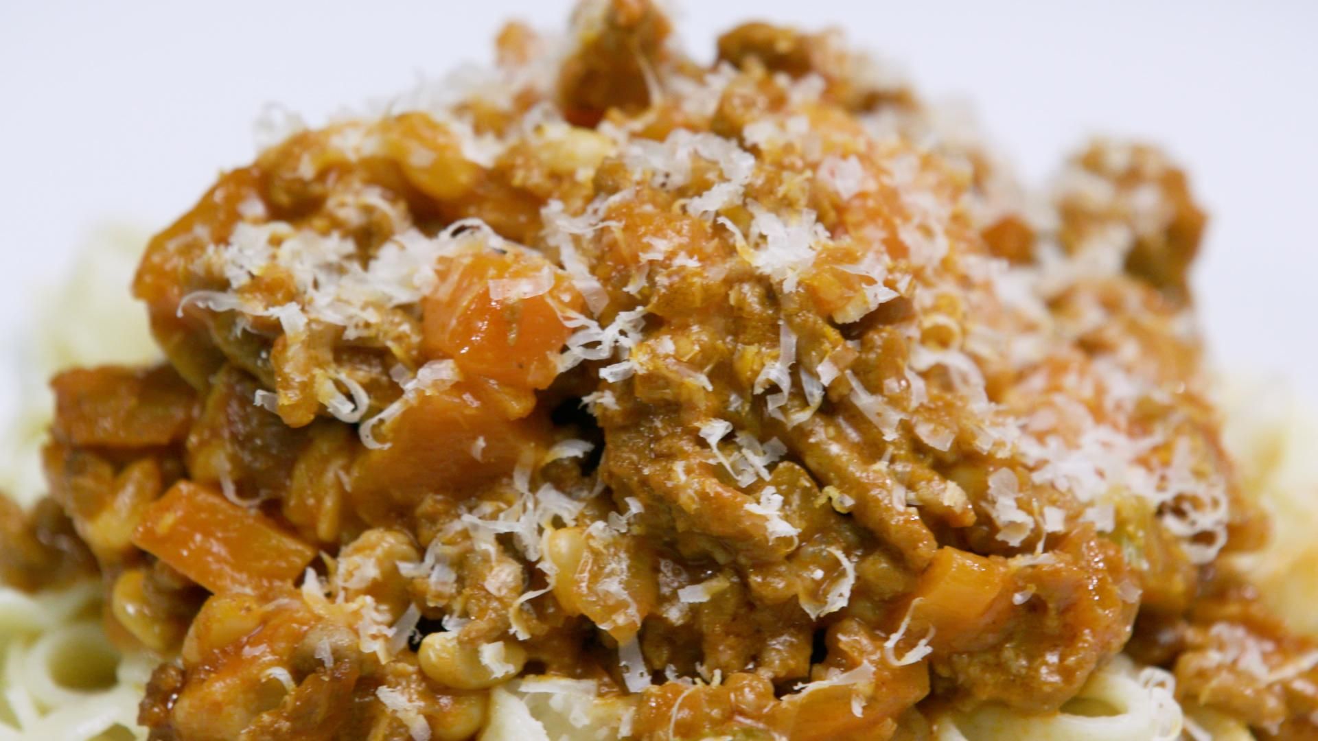 Tallarins al “ragú”