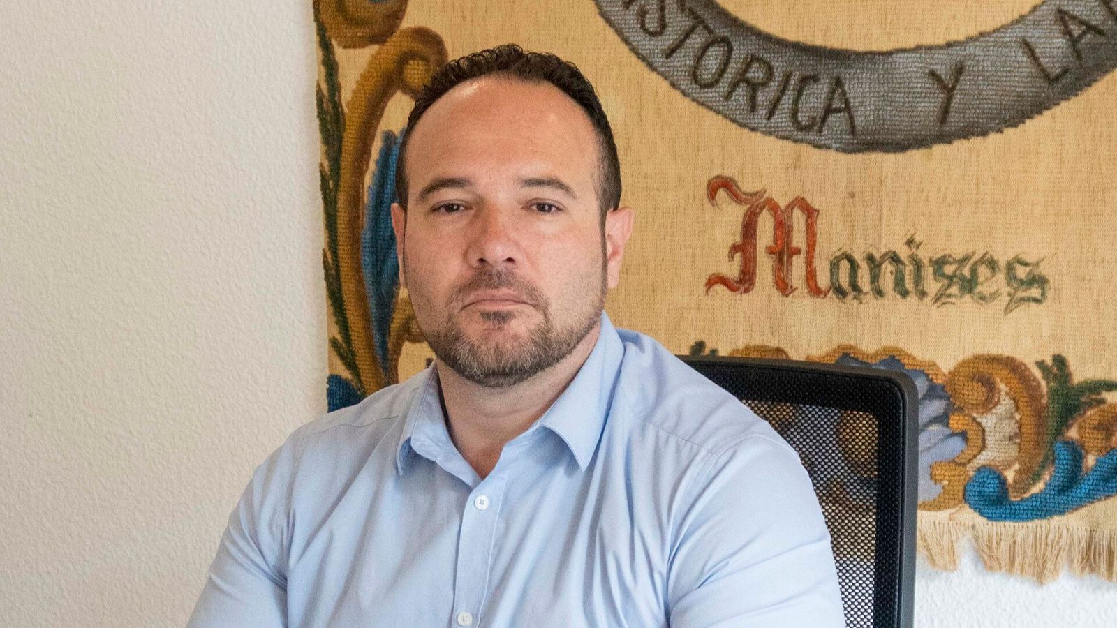 L'alcalde de Manises, Javier Mansilla, en una fotografia institucional