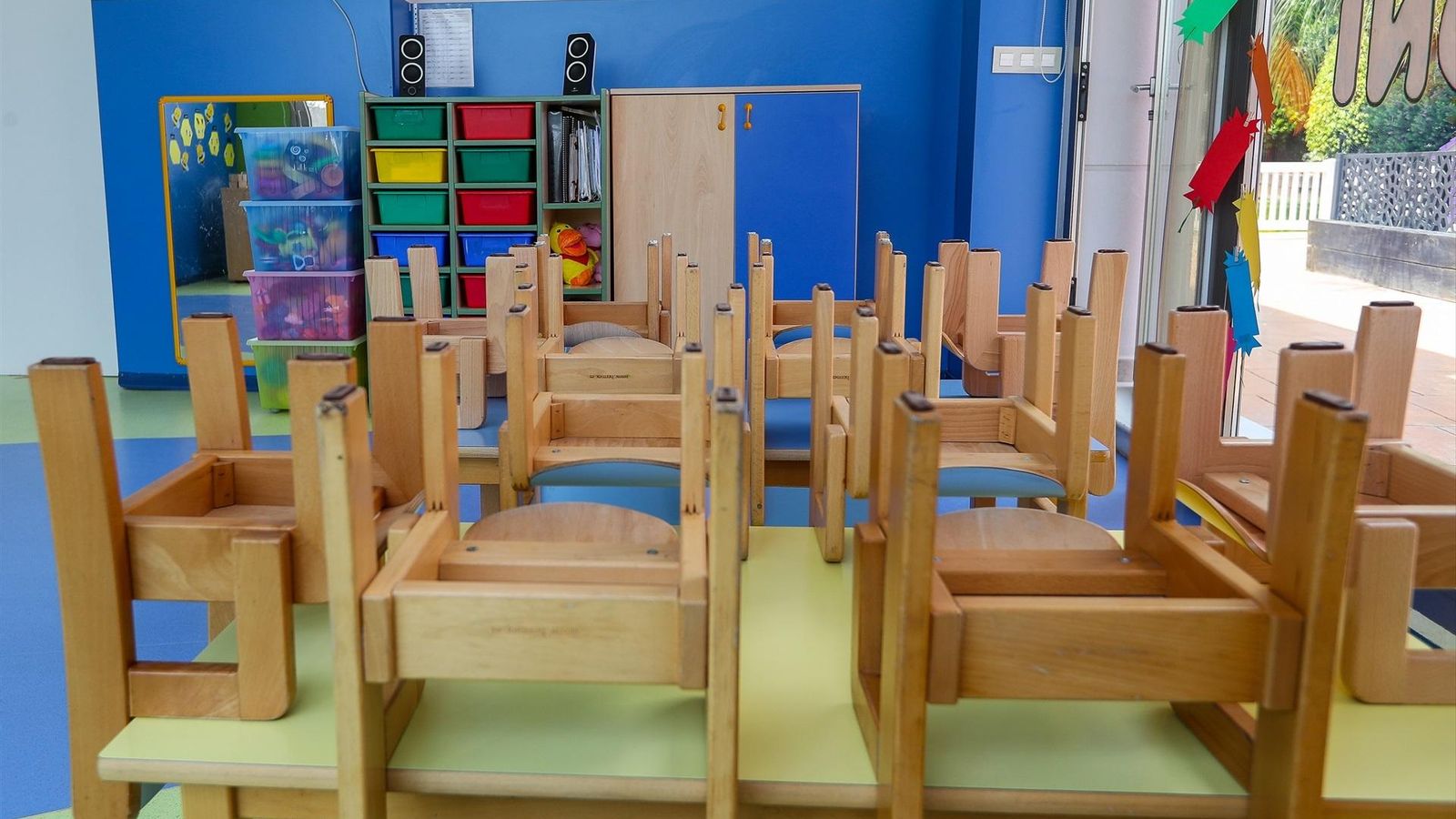Una classe d'una escola