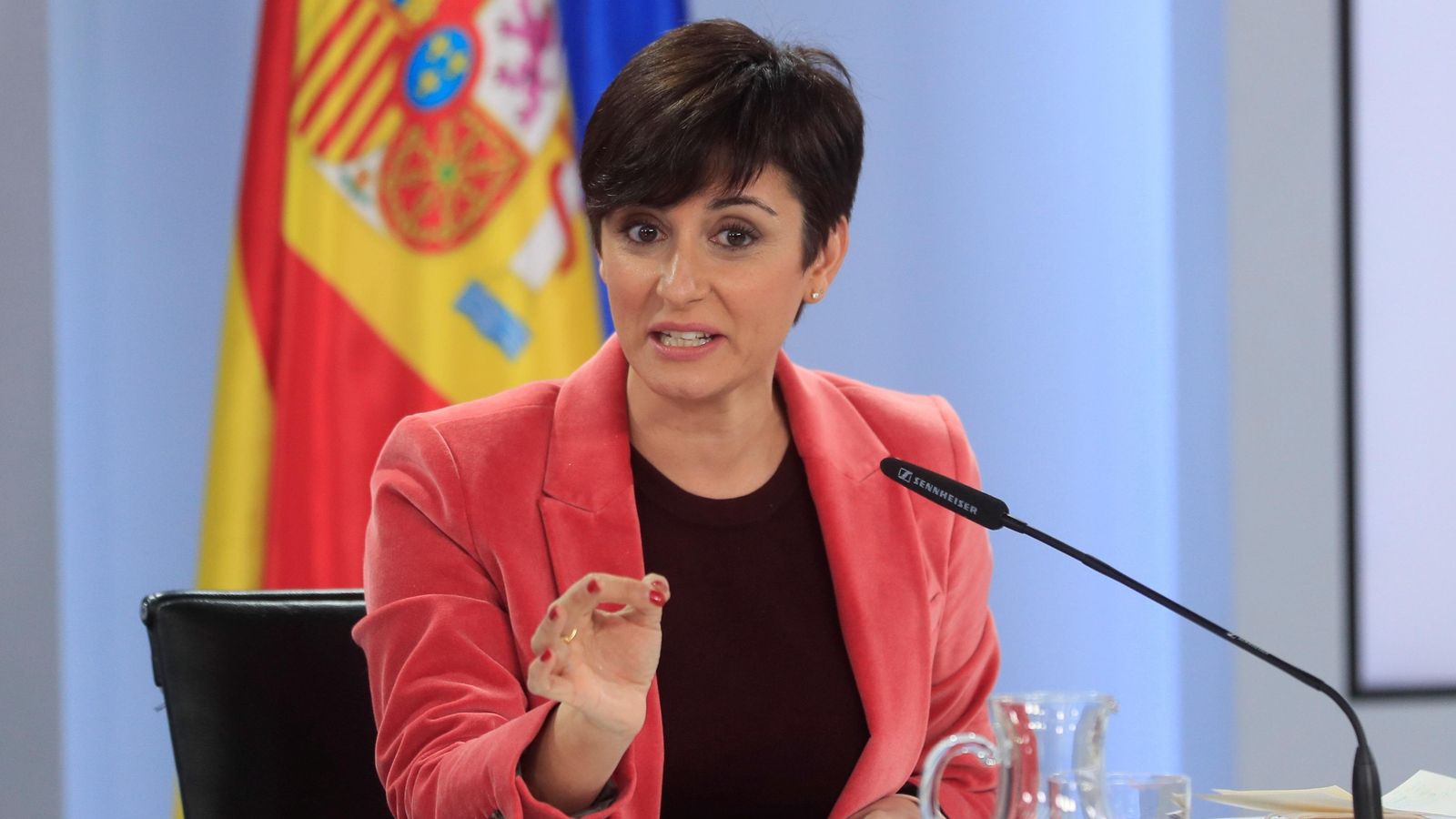 La portaveu del govern, Isabel Rodríguez