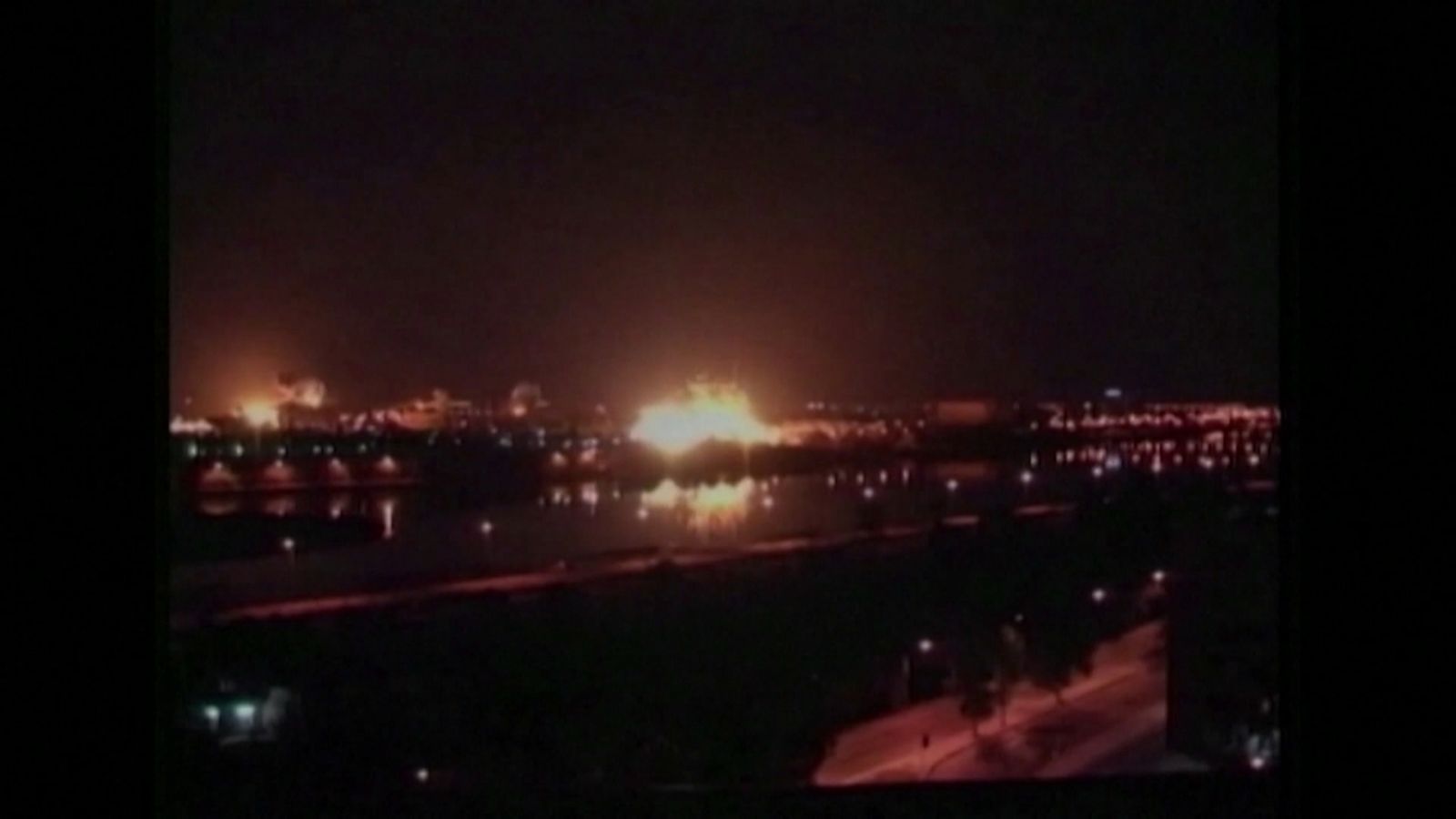 Primers bombardejos de l'exèrcit dels Estats Units sobre Bagdad, el 20 de març del 2003