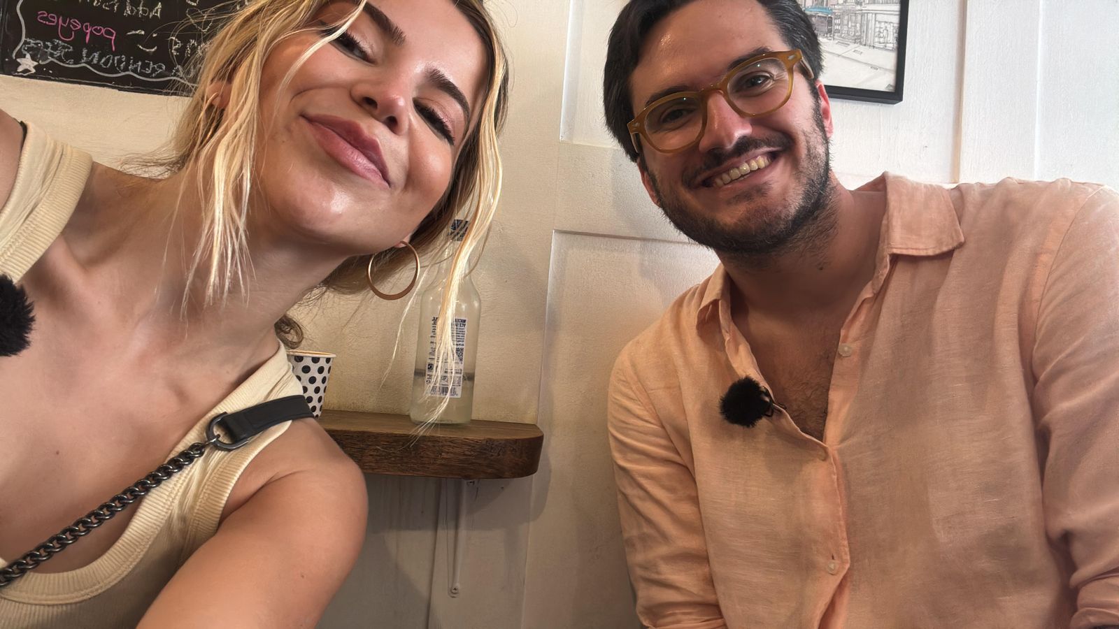 César Fuster amb Maria Fortu